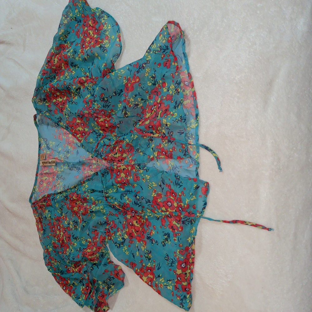 Eyeshadow Floral Print Fabric